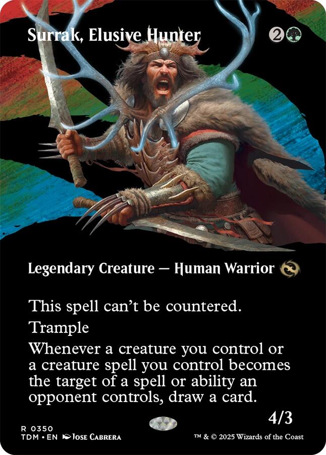 Surrak, Elusive Hunter (Borderless) [TDM - 350] - Cartes Sportives Rive Sud