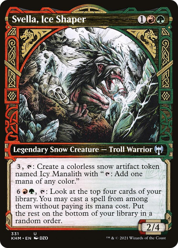 Svella, Ice Shaper (Showcase) [KHM - 331] - Cartes Sportives Rive Sud