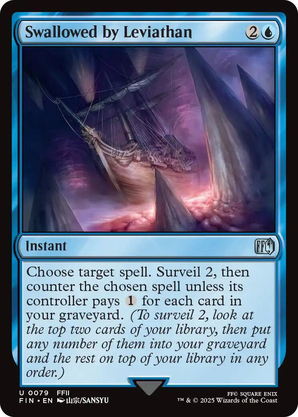 Swallowed by Leviathan [FIN - 79] - Cartes Sportives Rive Sud