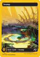 Swamp (0514) (First - Place Foil) [DFT - 514] - Cartes Sportives Rive Sud