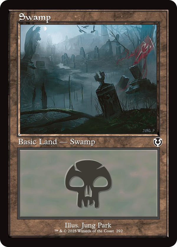 Swamp (292) (Retro Frame) [INR - 292] - Cartes Sportives Rive Sud