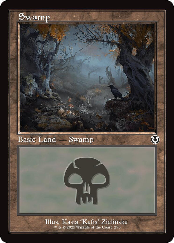 Swamp (293) (Retro Frame) [INR - 293] - Cartes Sportives Rive Sud