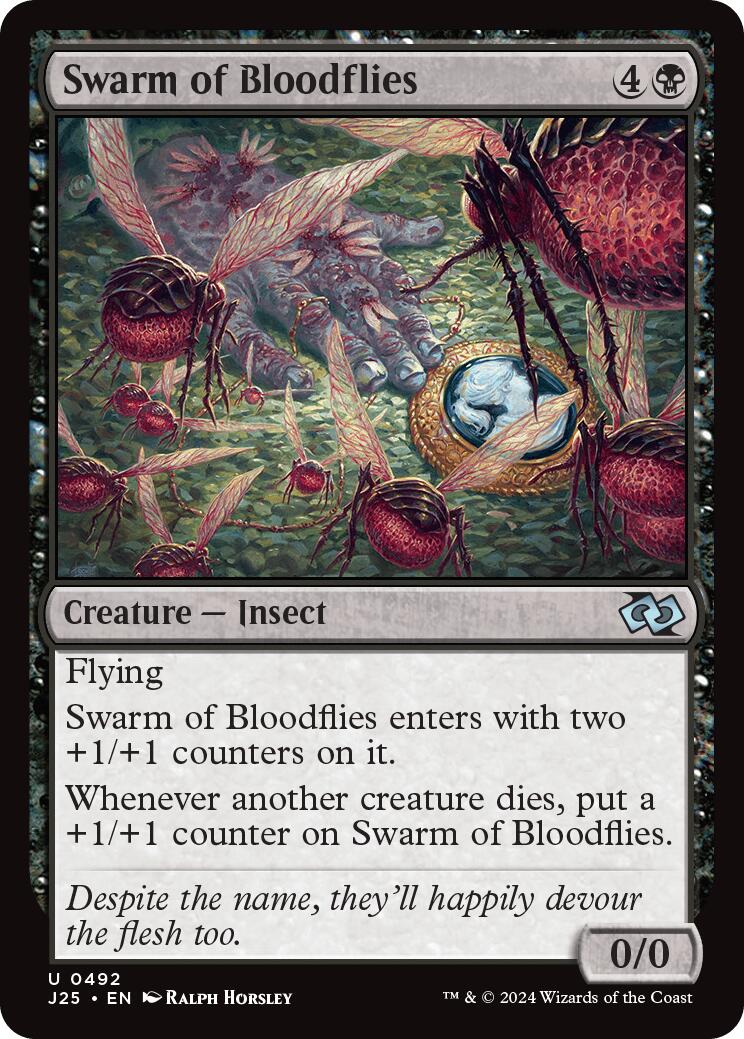 Swarm of Bloodflies [J25 - 492] - Cartes Sportives Rive Sud