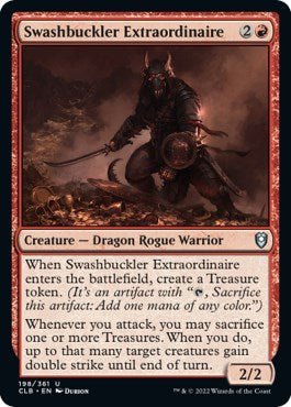 Swashbuckler Extraordinaire [CLB - 198] - Cartes Sportives Rive Sud