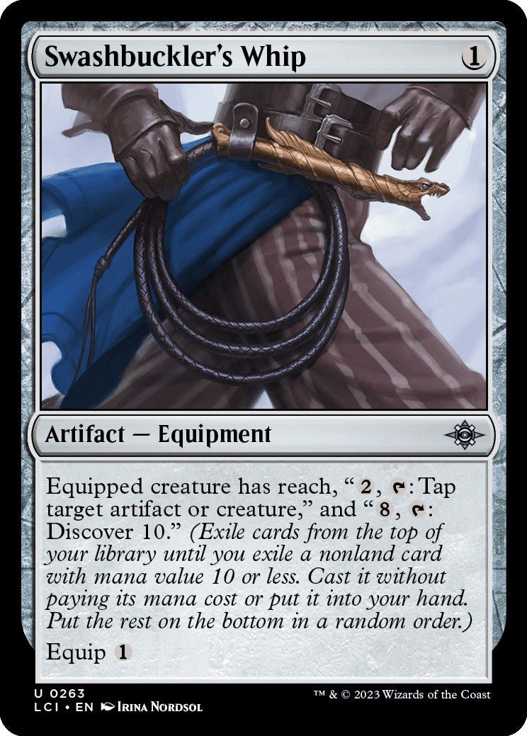 Swashbuckler's Whip [LCI - 263] - Cartes Sportives Rive Sud