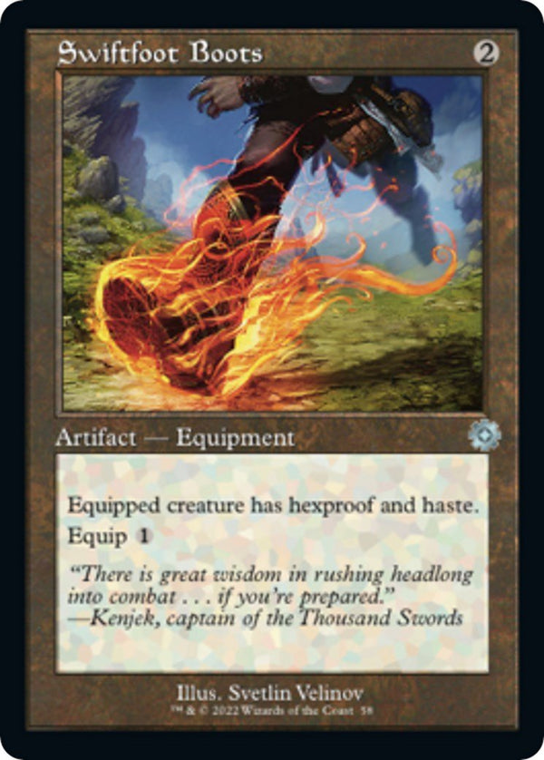 Swiftfoot Boots [BRR - 58] - Cartes Sportives Rive Sud