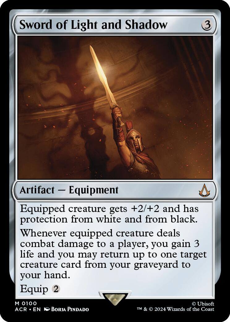 Sword of Light and Shadow [ACR - 100] - Cartes Sportives Rive Sud