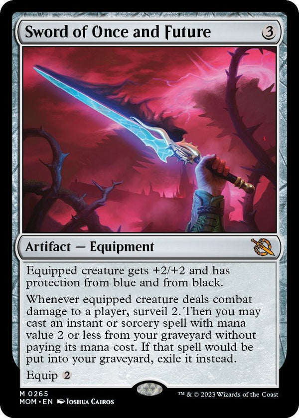Sword of Once and Future [MOM - 265] - Cartes Sportives Rive Sud