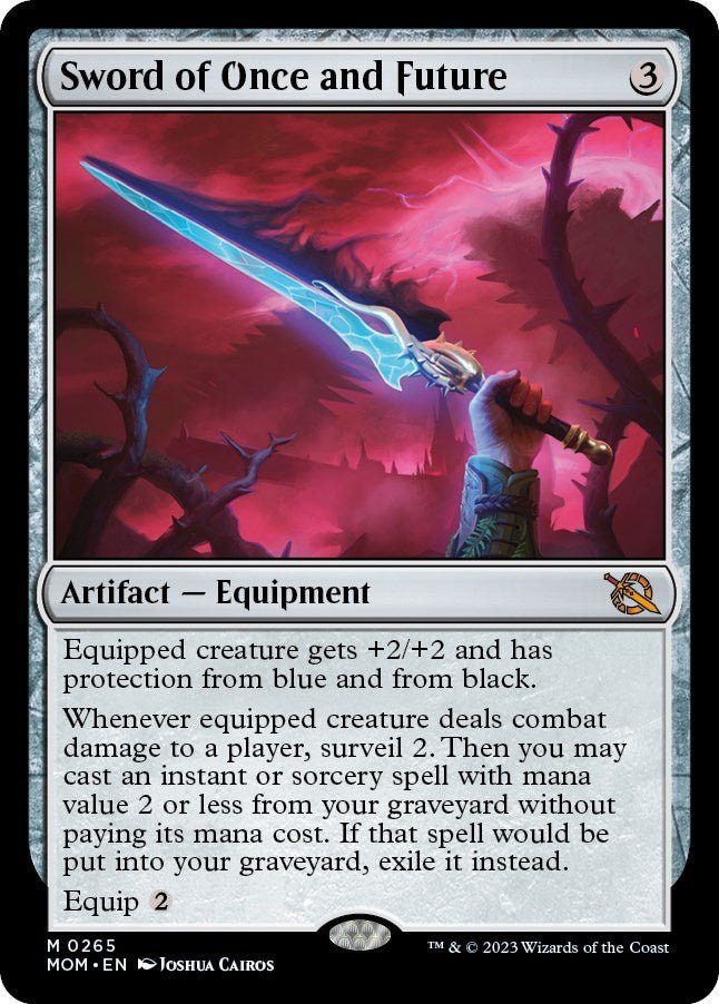 Sword of Once and Future [MOM - 265] - Cartes Sportives Rive Sud