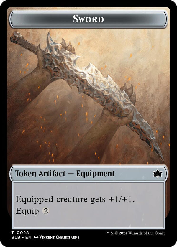 Sword Token [BLB - 28] - Cartes Sportives Rive Sud