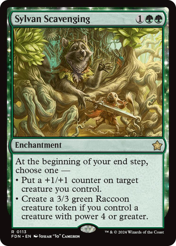 Sylvan Scavenging [FDN - 113] - Cartes Sportives Rive Sud