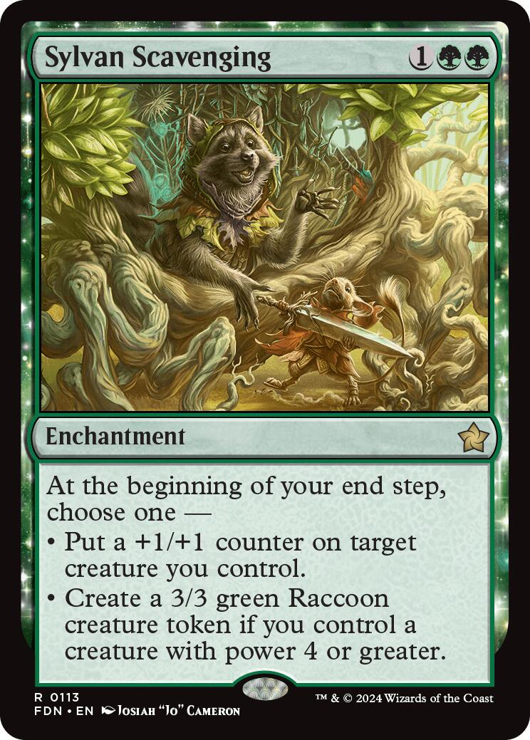 Sylvan Scavenging [FDN - 113] - Cartes Sportives Rive Sud