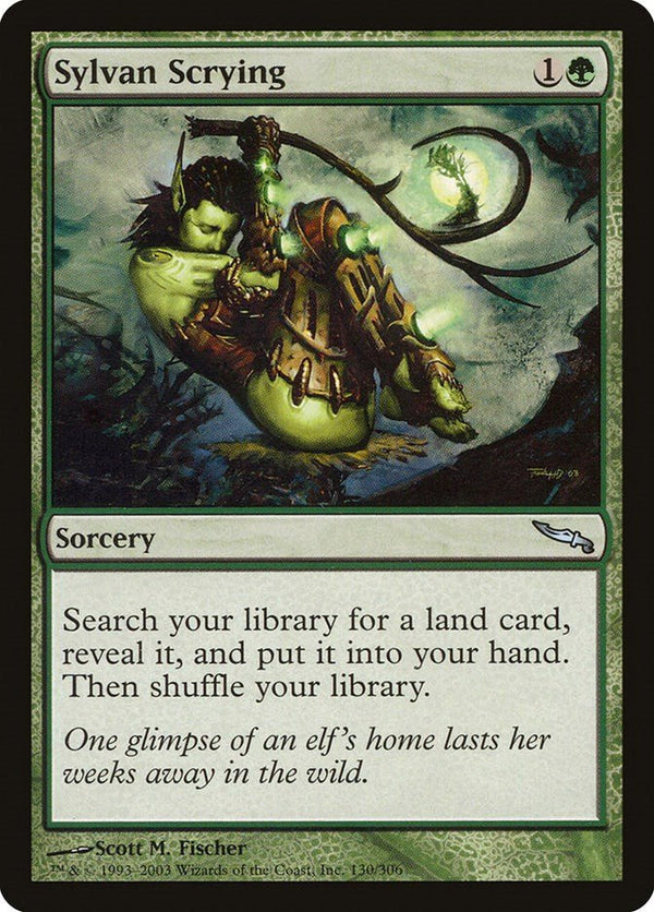 Sylvan Scrying [MRD - 130] - Cartes Sportives Rive Sud
