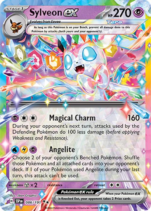 Sylveon ex [SV08 - 086/191] - Cartes Sportives Rive Sud
