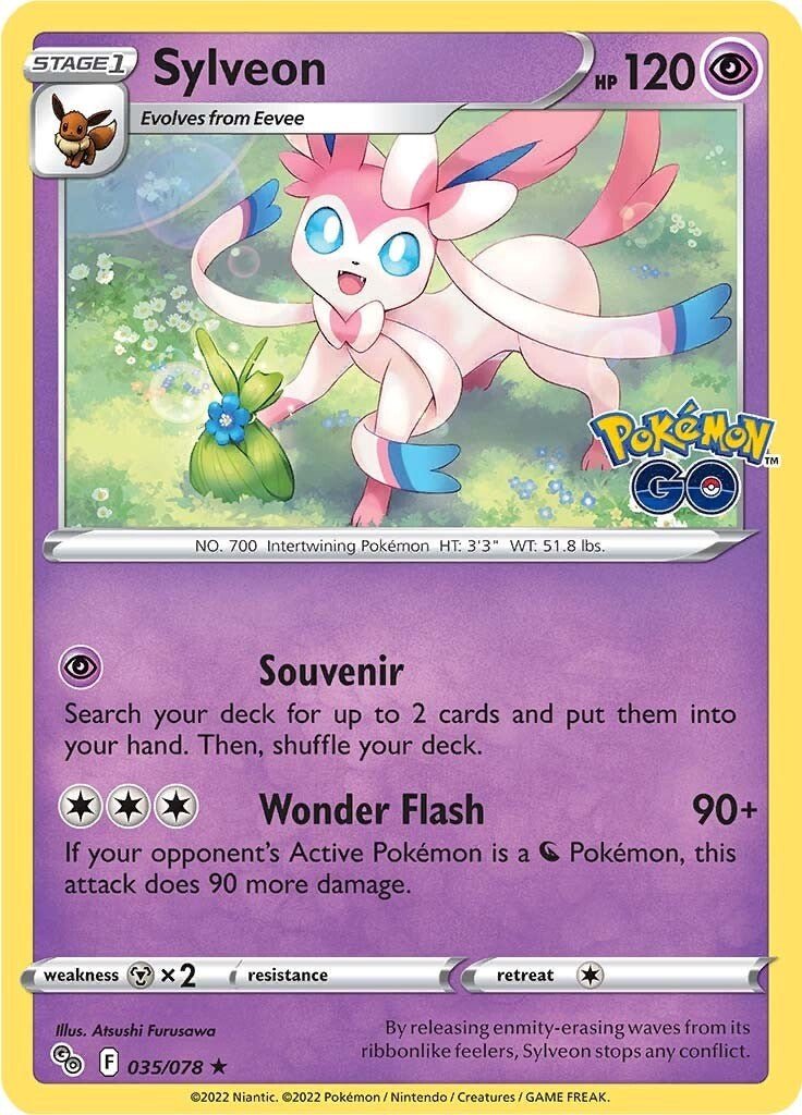 Sylveon [PGO - 035/078] - Cartes Sportives Rive Sud