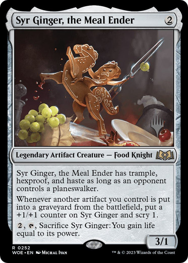 Syr Ginger, the Meal Ender [PPWOE - 252] - Cartes Sportives Rive Sud