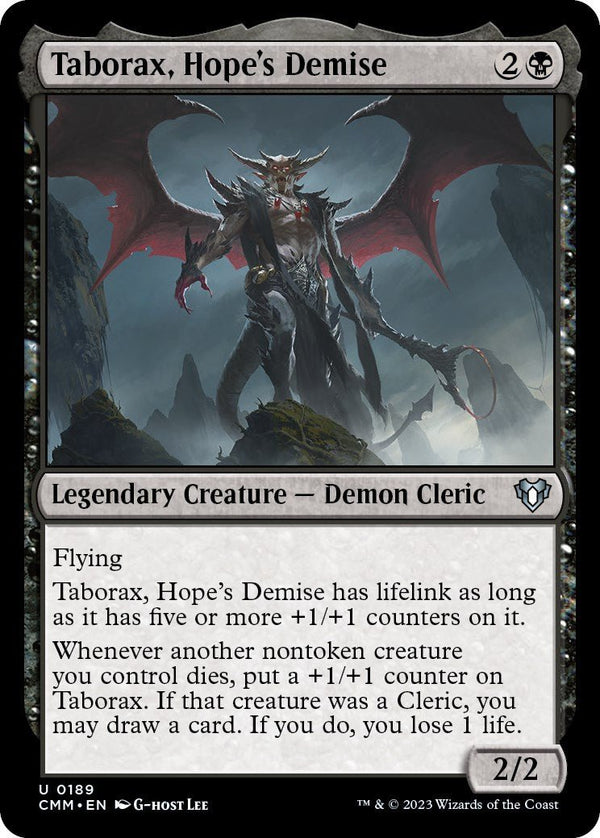 Taborax, Hope's Demise [CMM - 189] - Cartes Sportives Rive Sud