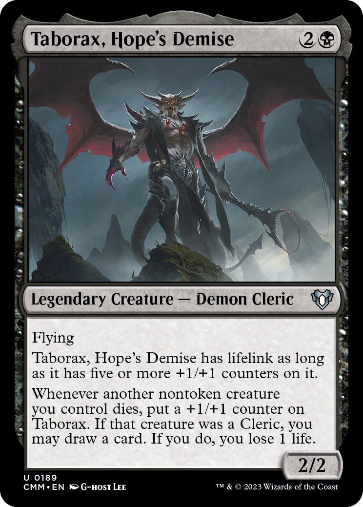 Taborax, Hope's Demise [CMM - 189] - Cartes Sportives Rive Sud