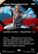 Taigam, Master Opportunist (Borderless) [TDM - 335] - Cartes Sportives Rive Sud