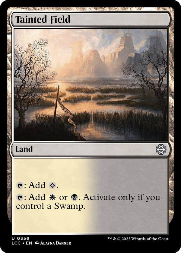Tainted Field [LCC - 356] - Cartes Sportives Rive Sud
