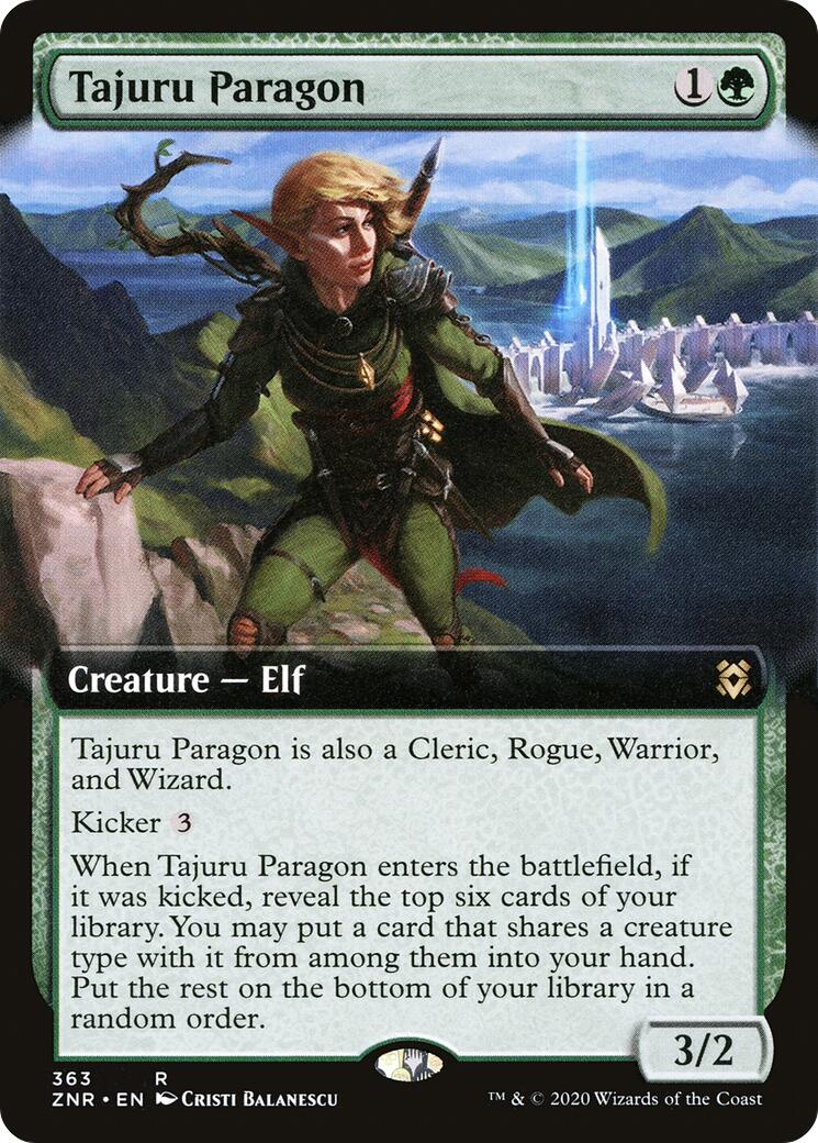 Tajuru Paragon (Extended Art) [ZNR - 363] - Cartes Sportives Rive Sud