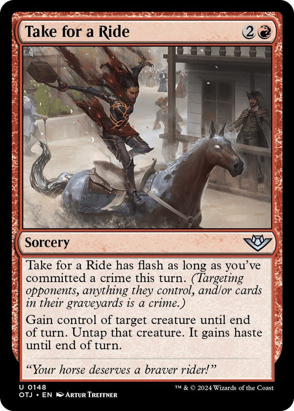 Take for a Ride [OTJ - 148] - Cartes Sportives Rive Sud