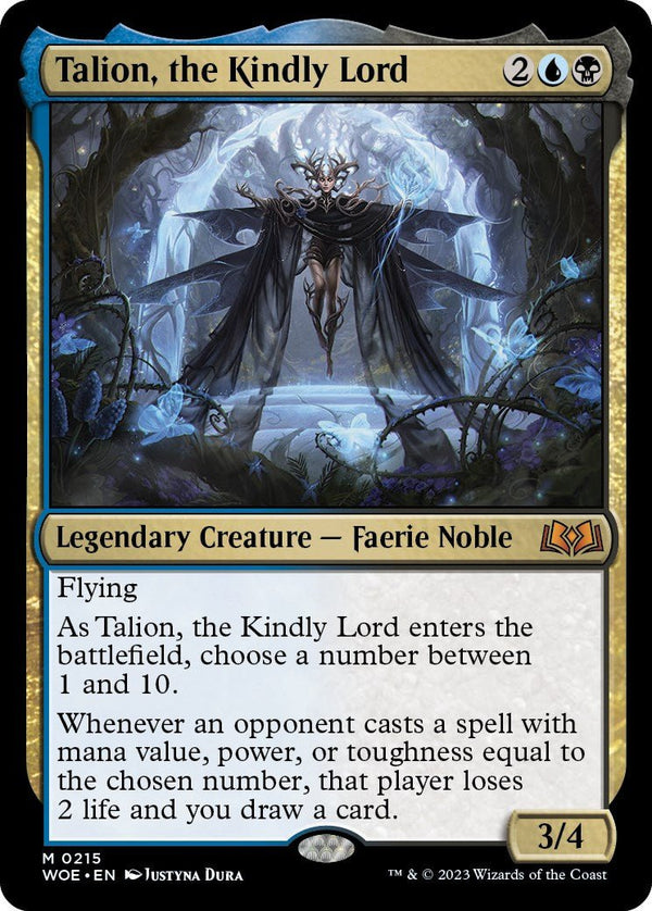 Talion, the Kindly Lord [WOE - 215] - Cartes Sportives Rive Sud