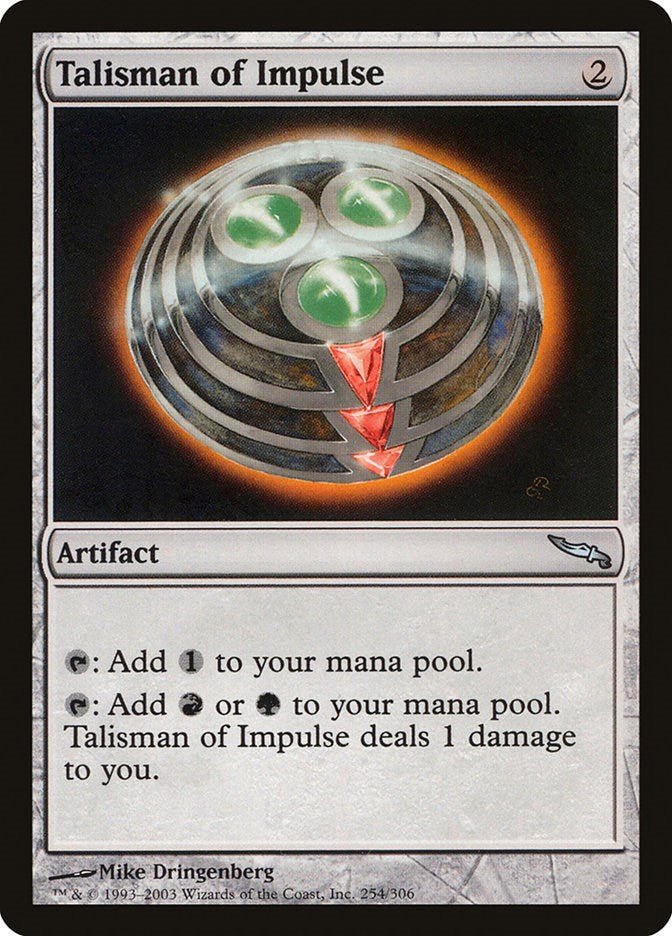 Talisman of Impulse [MRD - 254] - Cartes Sportives Rive Sud