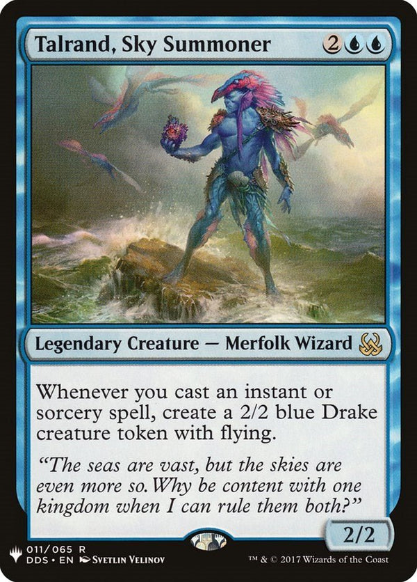 Talrand, Sky Summoner [LIST - 11] - Cartes Sportives Rive Sud