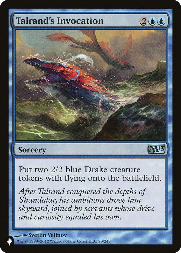 Talrand's Invocation [LIST - 73/249] - Cartes Sportives Rive Sud