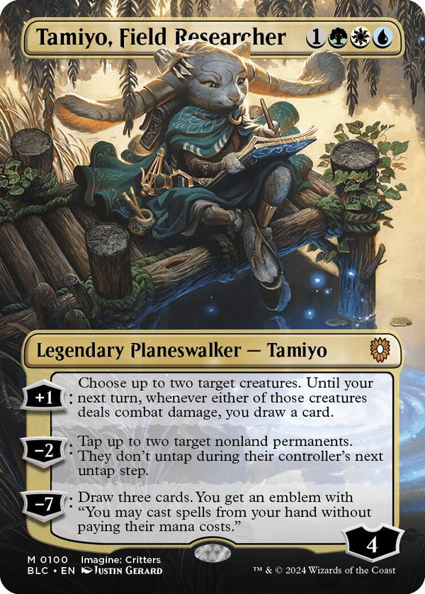 Tamiyo, Field Researcher (Borderless) [BLC - 100] - Cartes Sportives Rive Sud