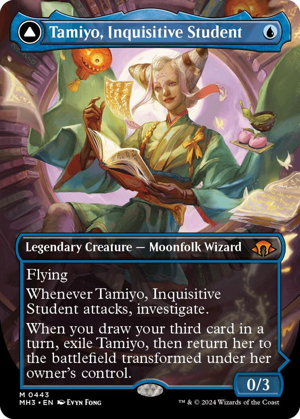 Tamiyo, Inquisitive Student (Borderless) [MH3 - 443] - Cartes Sportives Rive Sud