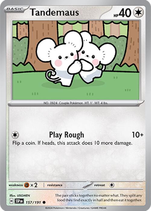 Tandemaus [SSP - 157/191] - Cartes Sportives Rive Sud