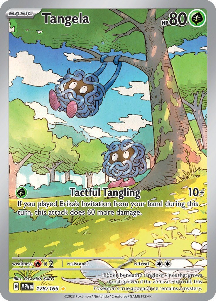 Tangela - 178/165 [MEW - 178/165] - Cartes Sportives Rive Sud