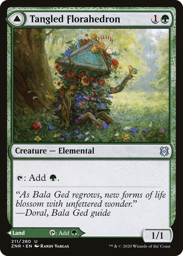 Tangled Florahedron [ZNR - 211] - Cartes Sportives Rive Sud