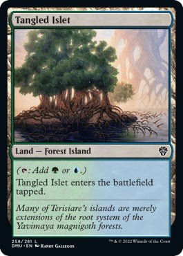 Tangled Islet [DMU - 258] - Cartes Sportives Rive Sud