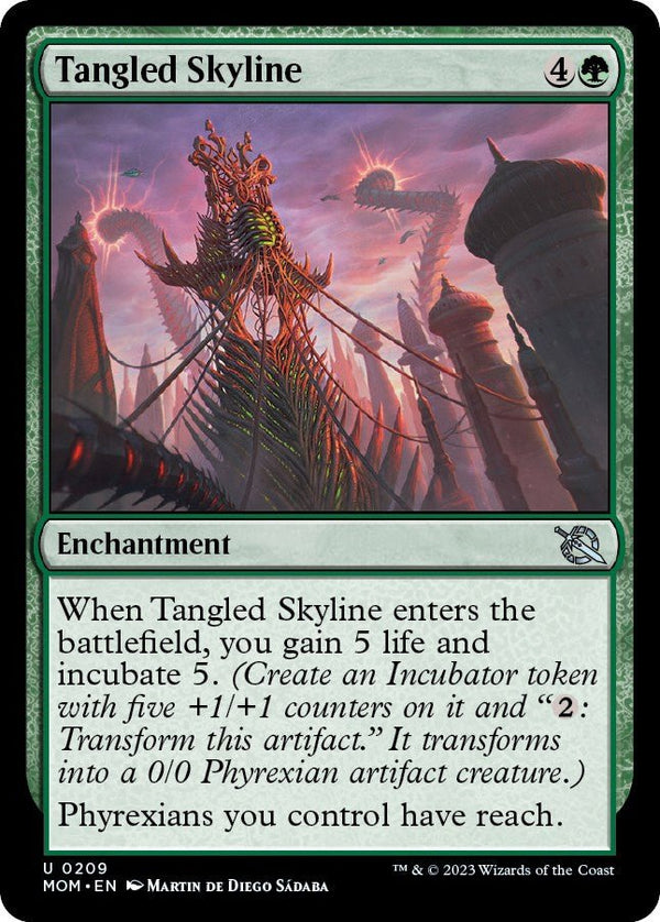 Tangled Skyline [MOM - 209] - Cartes Sportives Rive Sud