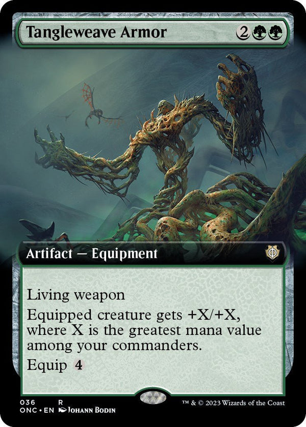 Tangleweave Armor (Extended Art) [ONC - 36] - Cartes Sportives Rive Sud