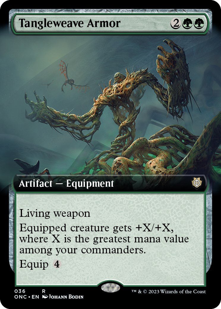 Tangleweave Armor (Extended Art) [ONC - 36] - Cartes Sportives Rive Sud