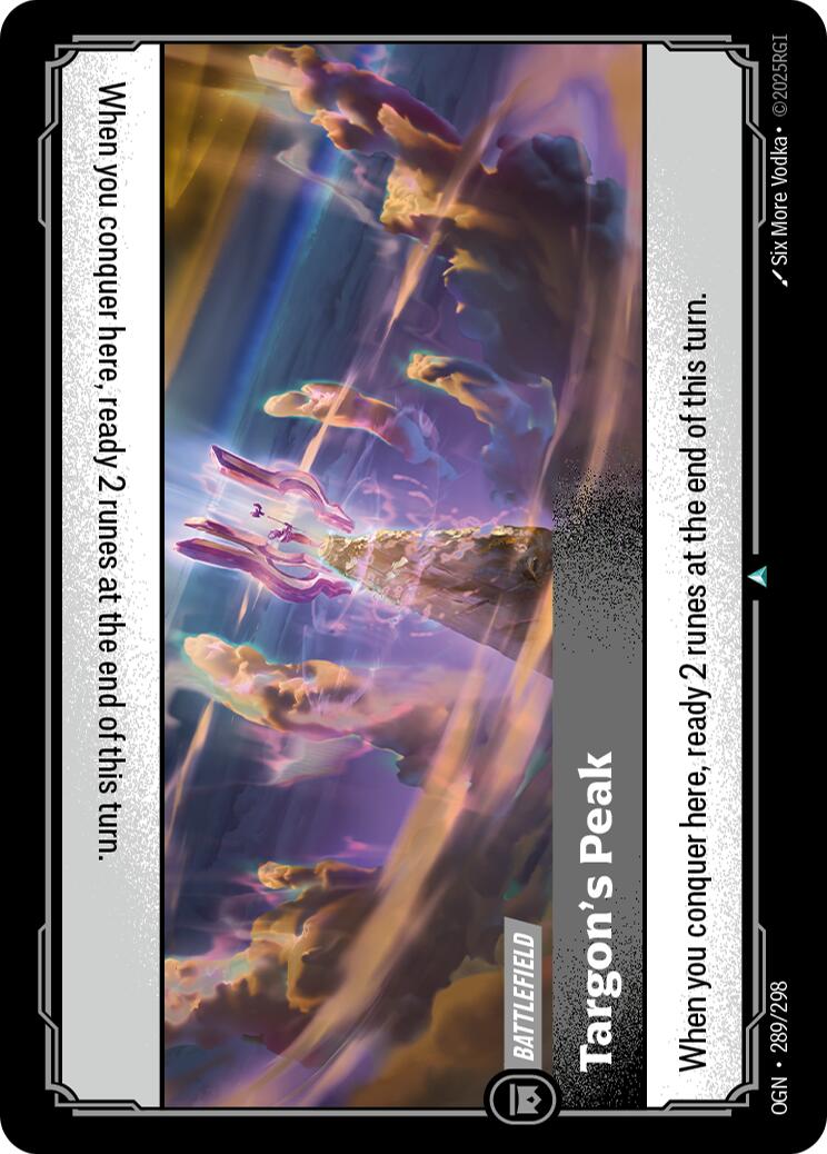 Targon's Peak [OGN - 289/298] - Cartes Sportives Rive Sud