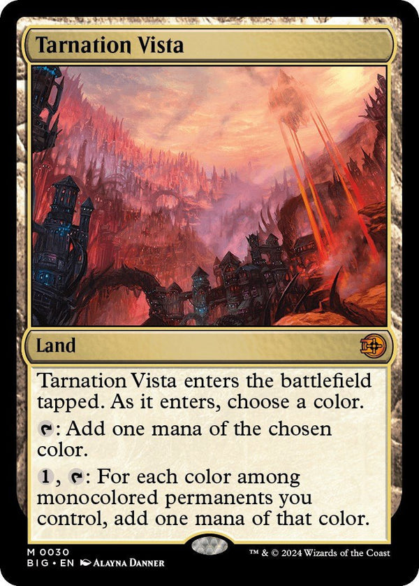 Tarnation Vista [BIG - 30] - Cartes Sportives Rive Sud