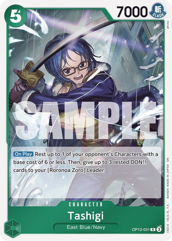 Tashigi [OP12 - OP12 - 031] - Cartes Sportives Rive Sud
