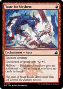 Taste for Mayhem [RVR - 127] - Cartes Sportives Rive Sud