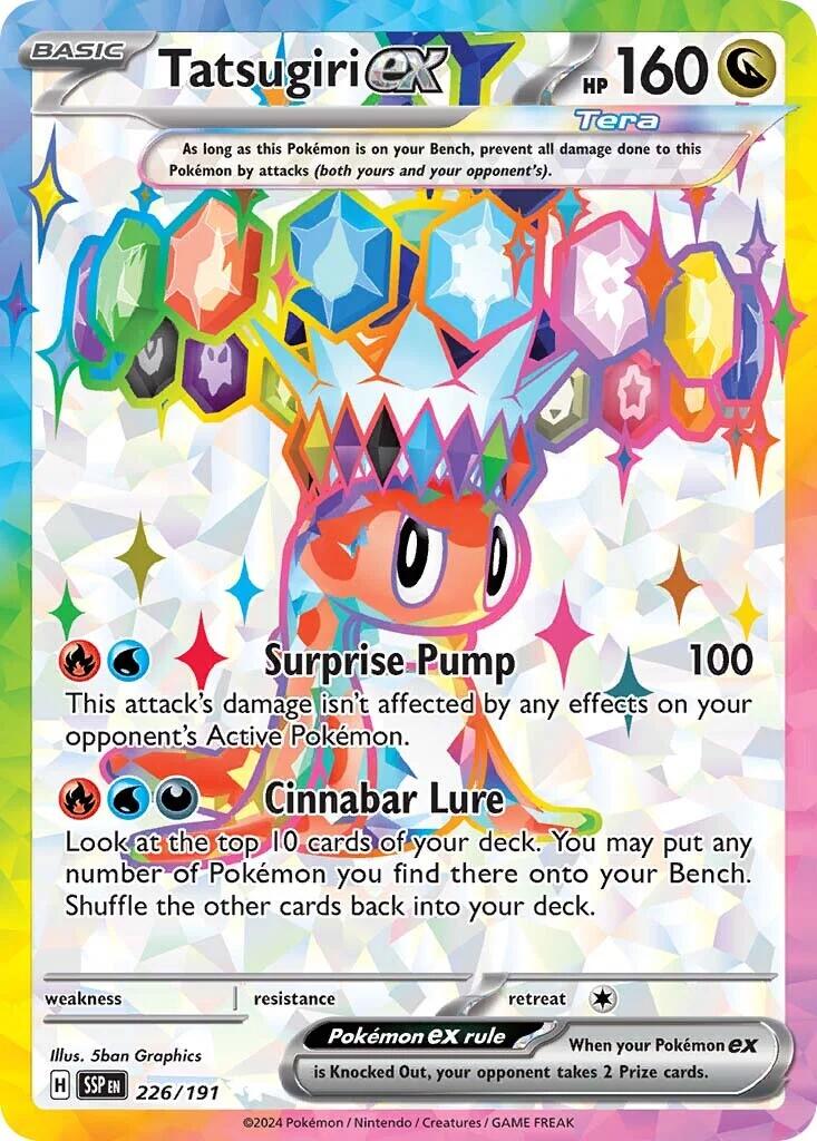 Tatsugiri ex - 226/191 [SV08 - 226/191] - Cartes Sportives Rive Sud