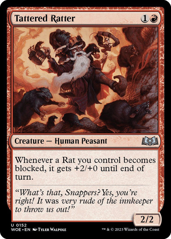 Tattered Ratter [WOE - 152] - Cartes Sportives Rive Sud