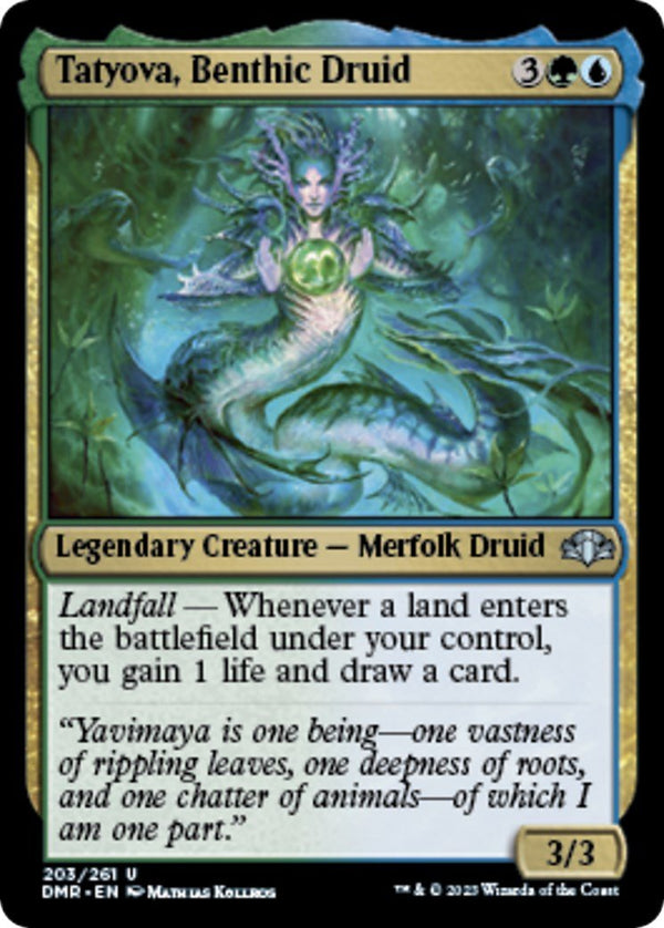 Tatyova, Benthic Druid [DMR - 203] - Cartes Sportives Rive Sud