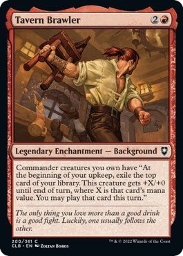 Tavern Brawler [CLB - 200] - Cartes Sportives Rive Sud