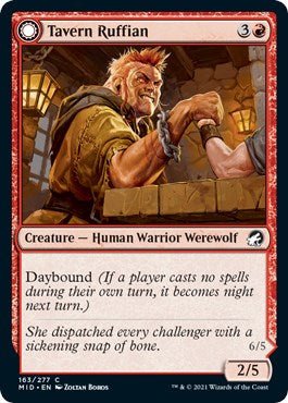 Tavern Ruffian [MID - 163] - Cartes Sportives Rive Sud