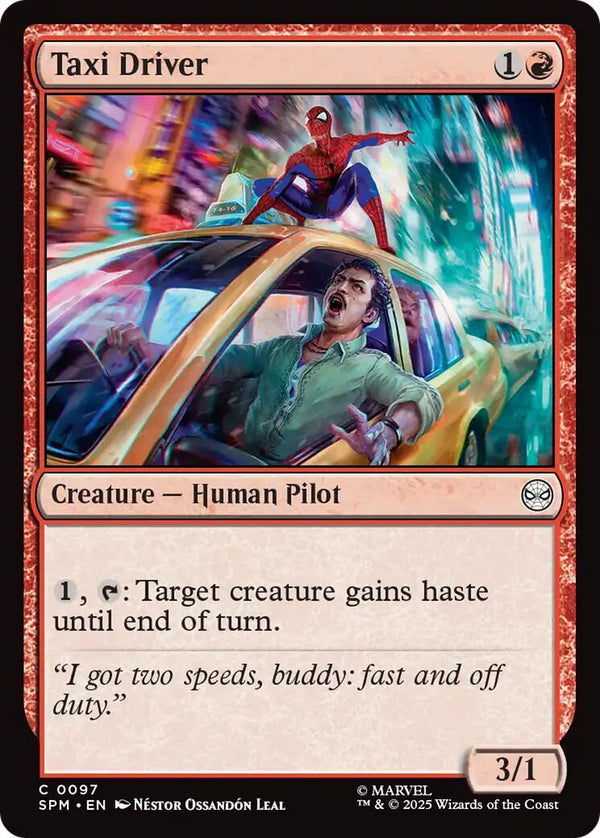 Taxi Driver [SPM - 97] - Cartes Sportives Rive Sud