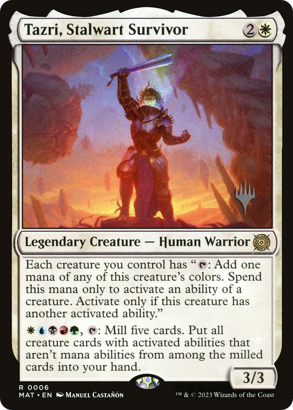 Tazri, Stalwart Survivor [PPLCI - 6] - Cartes Sportives Rive Sud